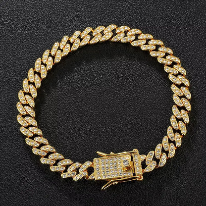 Gold Cuban Bracelet | 18K Gold-Plated