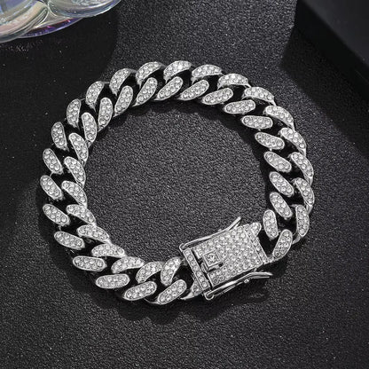 Gold Cuban Bracelet | 18K Gold-Plated
