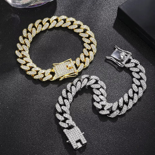 Gold Cuban Bracelet | 18K Gold-Plated